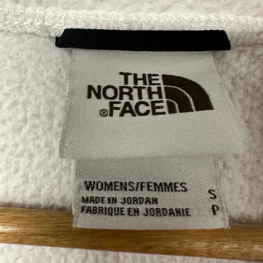 The North Face Mens‎ Fleece Pullover Jacket Cream Tan Size S